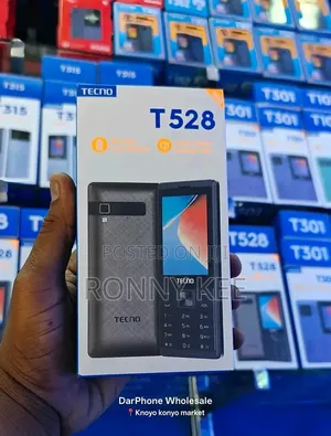 New Tecno T528 Black