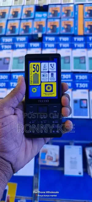 New Tecno T528 Black