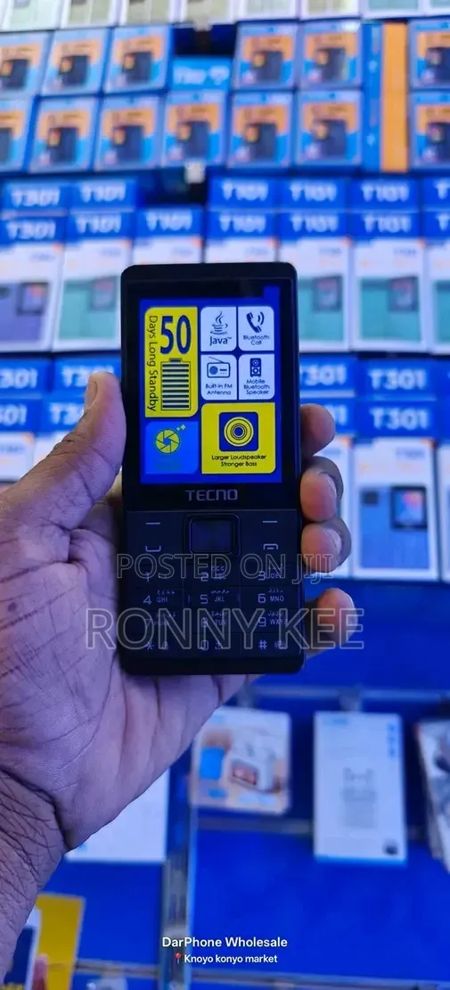 New Tecno T528 Black
