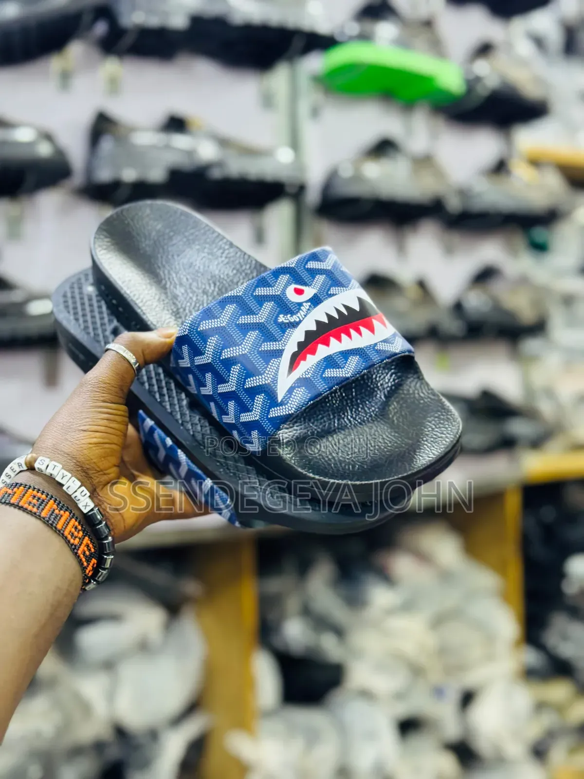 Bathing Ape ABC Camo Slide