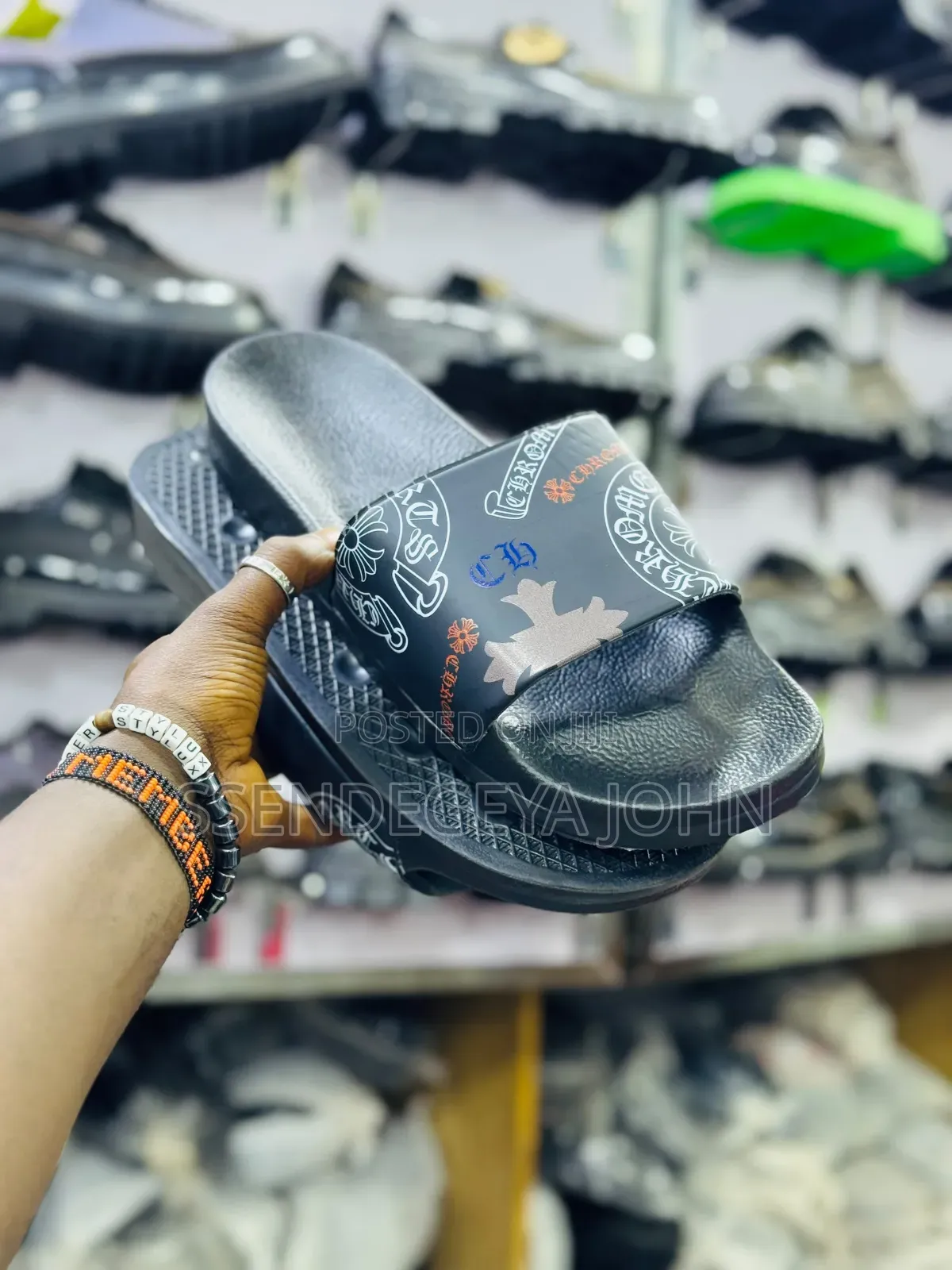 Bathing Ape ABC Camo Slide