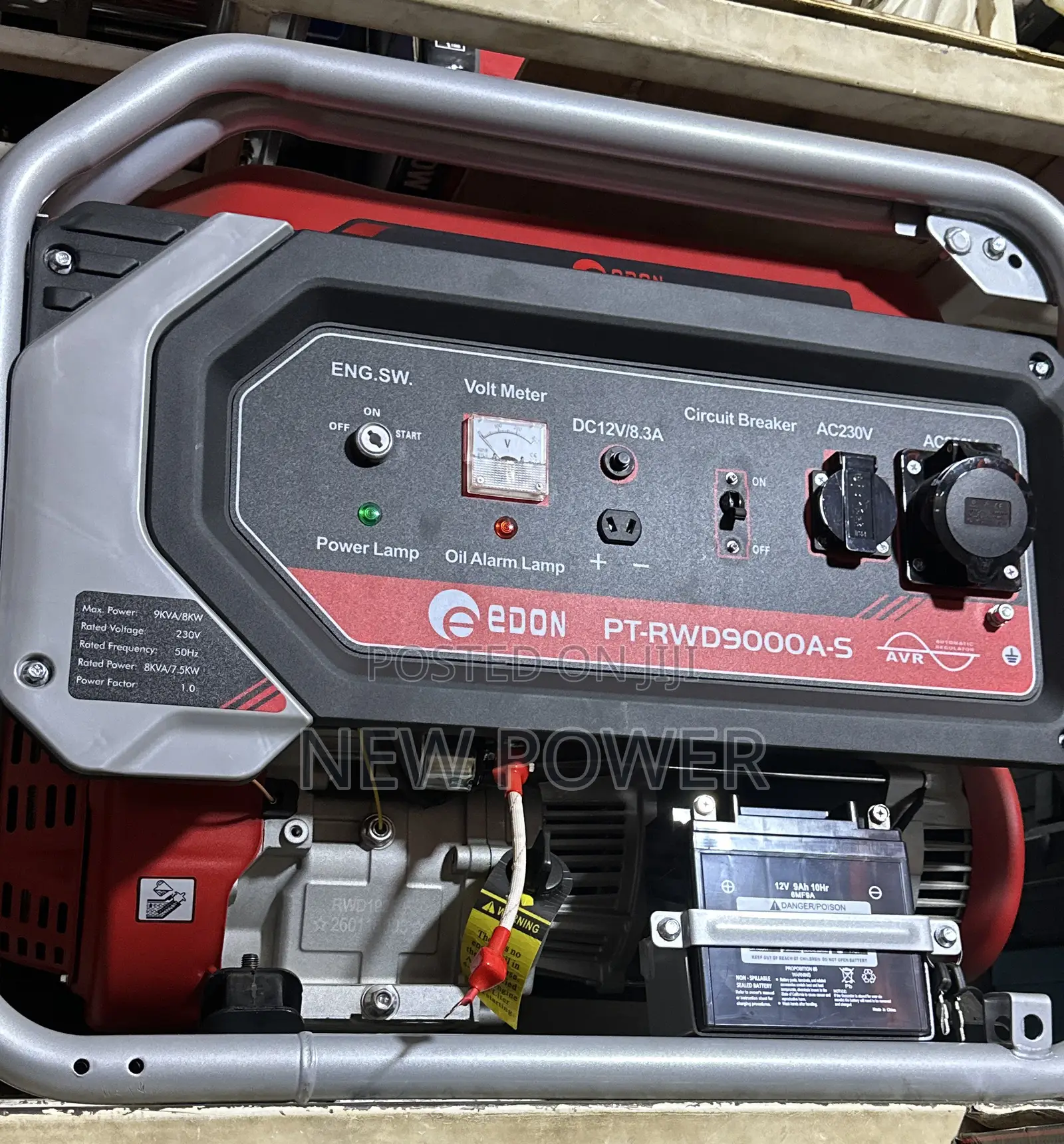 PT-RWD 9000 Gasoline Generator