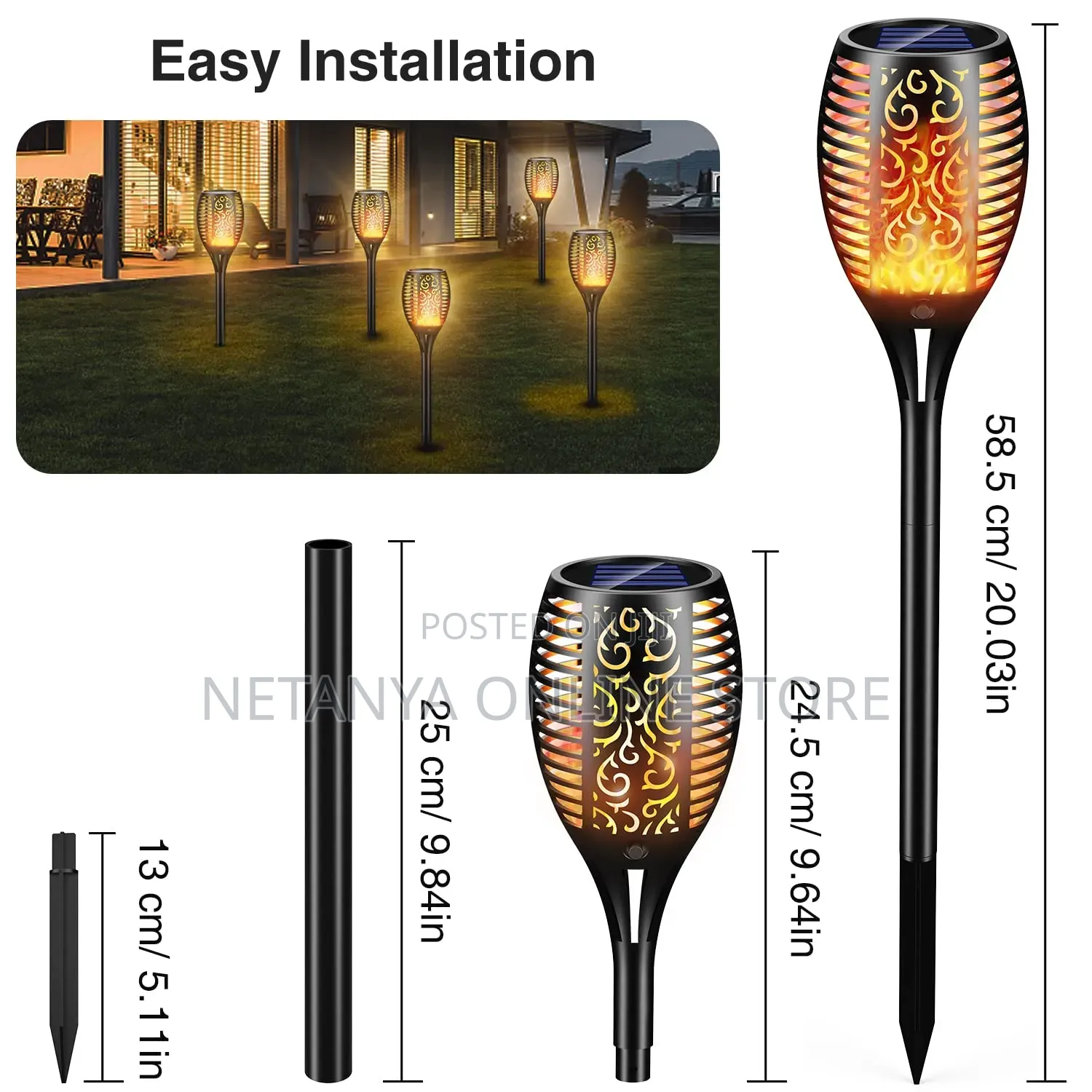Outdoor Solar Sensor Lights