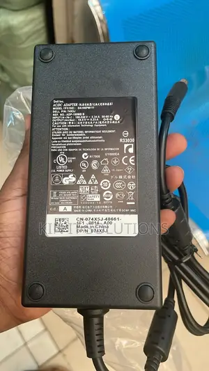 Genuine Dell 180W Laptop AC Power Adapter BIG PIN.