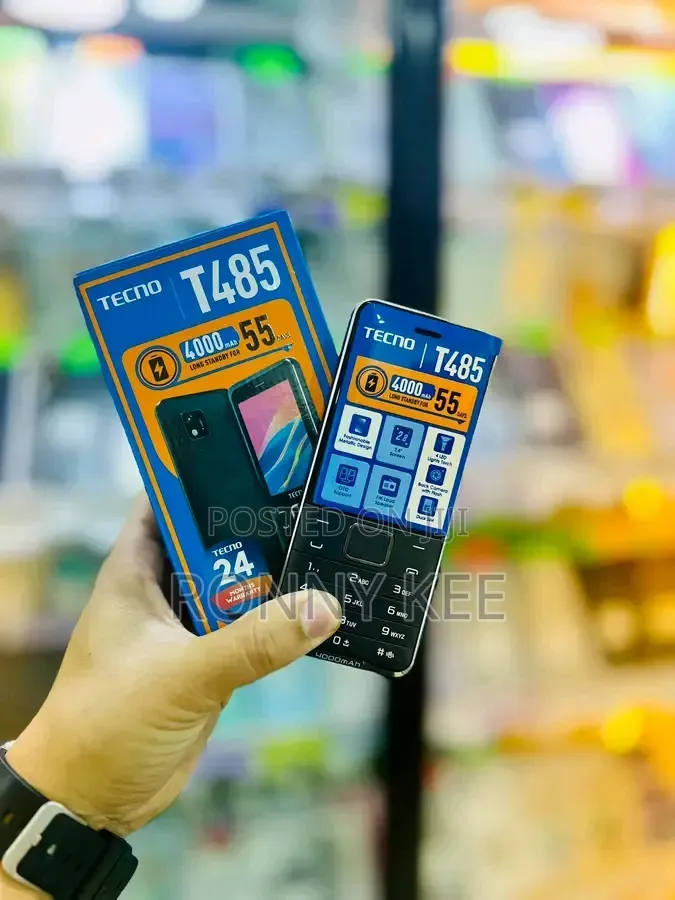New Tecno T485 Black