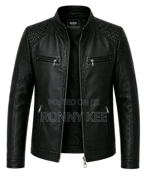 Pure Leather Jackets With Inside Puff