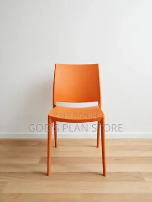 Orange Stackable Plastic Chairs Plastic Chairs High Quality