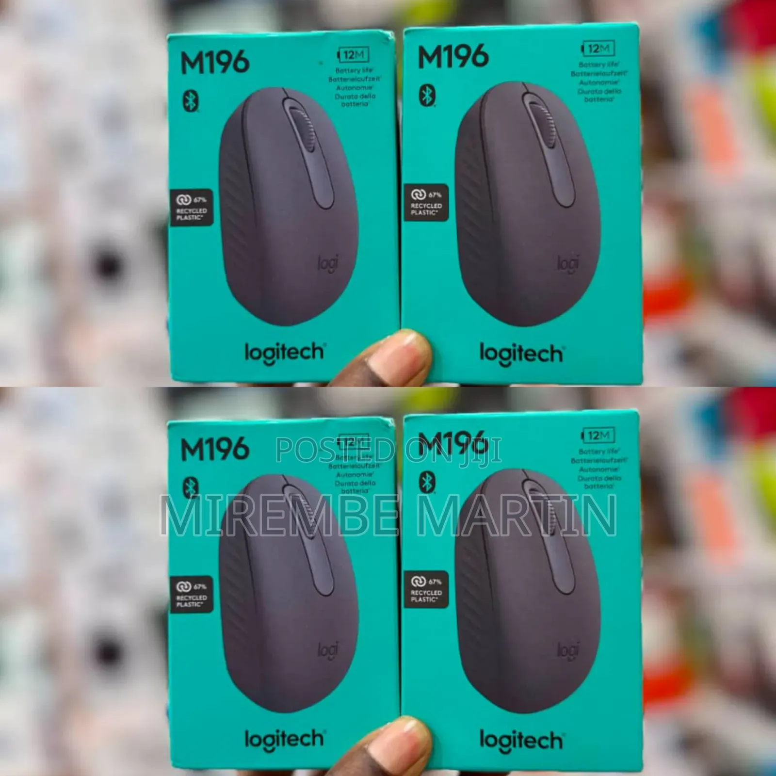 Logitech M196 Bluetooth Wireless Mouse