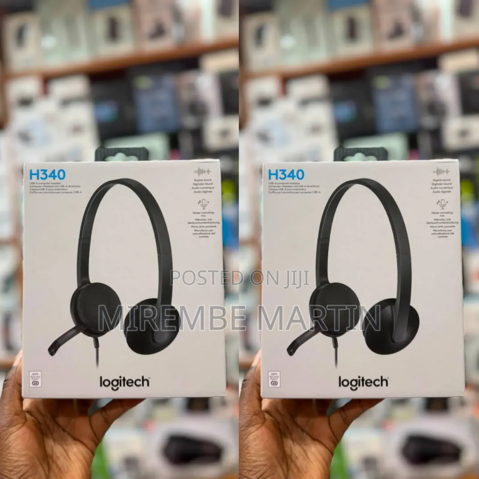 Logitech H340 USB Computer Headset
