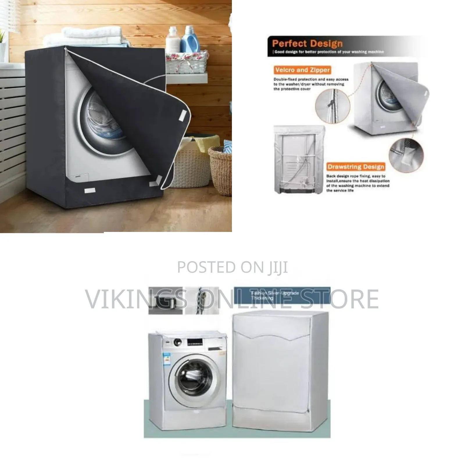 Oxford Cloth Durable Full-Automatic Roller Waterproof Washing Machine