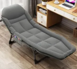 Grey Portable Folding Bed