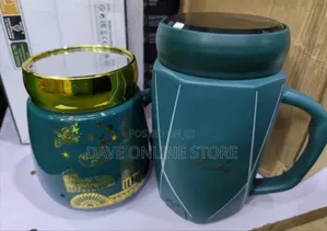 Dark Green Ceramic Mugs