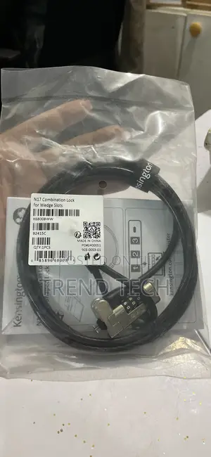 Kensington N17 Laptop Lock Code