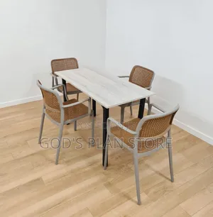Waterproofed Wooden Foldable Table and Chairs Wooden Table and Chairs