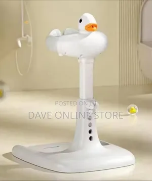 Generic Adjustable Duck-Themed Baby Shower Bath Stand