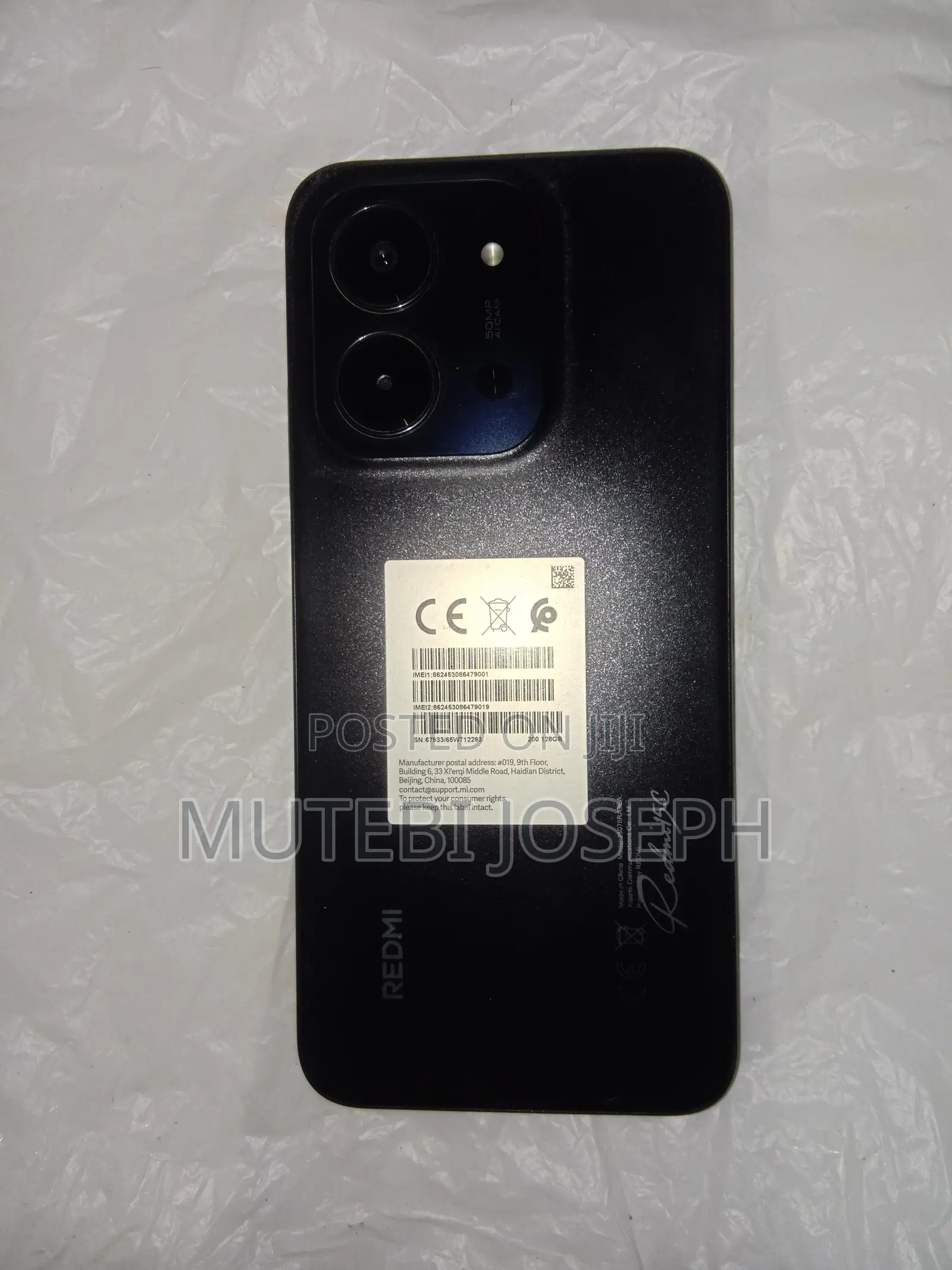 Xiaomi Redmi 15C 4G 128 GB Black