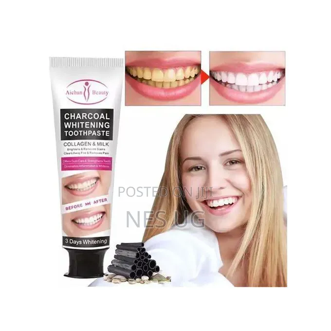 Charcoal Teeth Whitening Toothpaste - 100ml