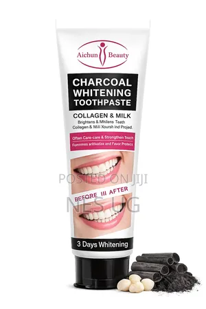 Charcoal Teeth Whitening Toothpaste - 100ml