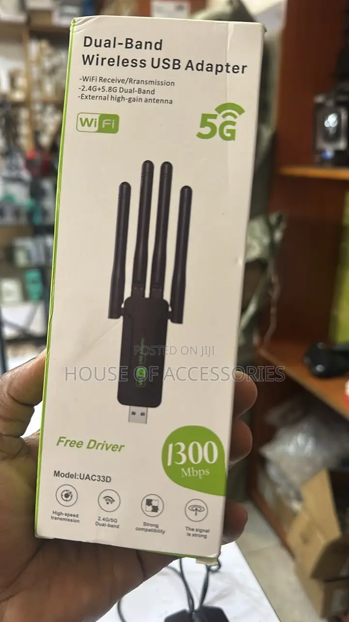 Dual Band Wireless USB Adapter- 5g