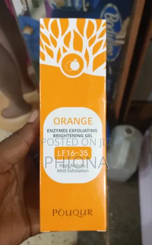 Orange Exfoliating Brightening Gel