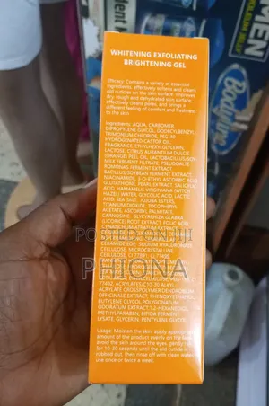 Orange Exfoliating Brightening Gel