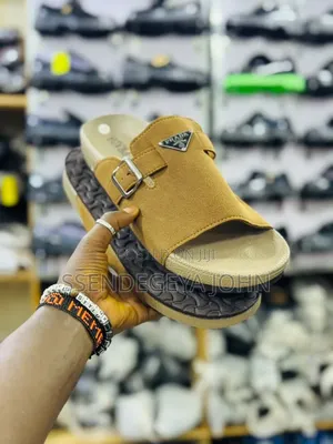 Black Men's Casual Sandals