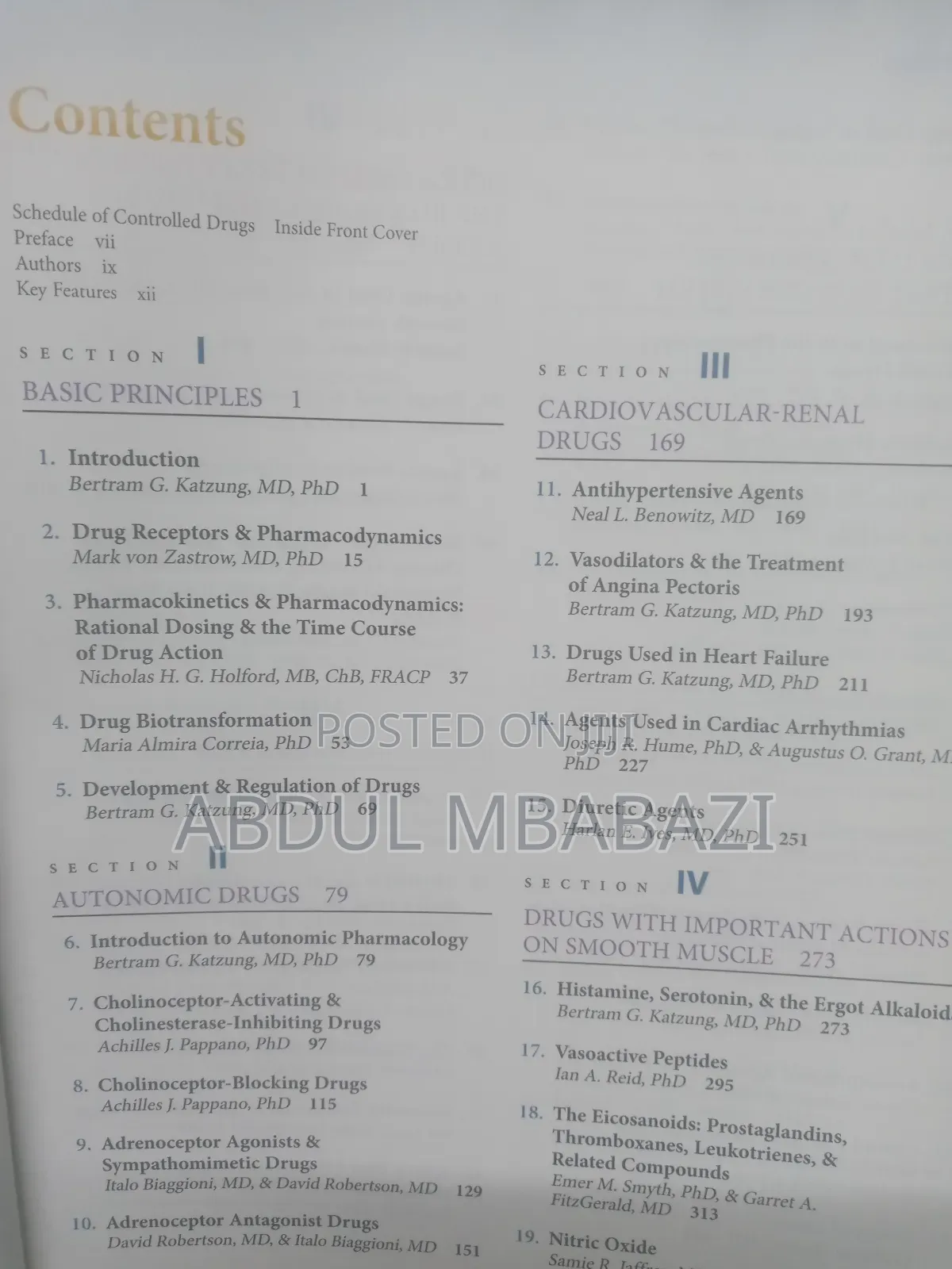 Pharmacology