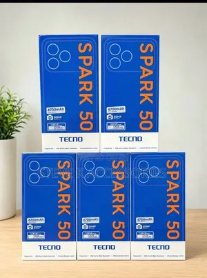 New Tecno Spark 50 128 GB Black