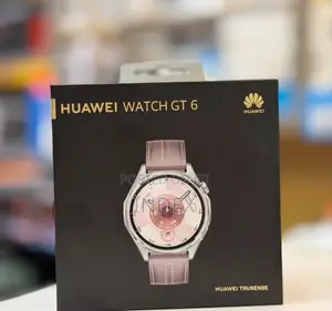 Huawei Watch GT6 Smart Watch 46mm Brown Leather Strap