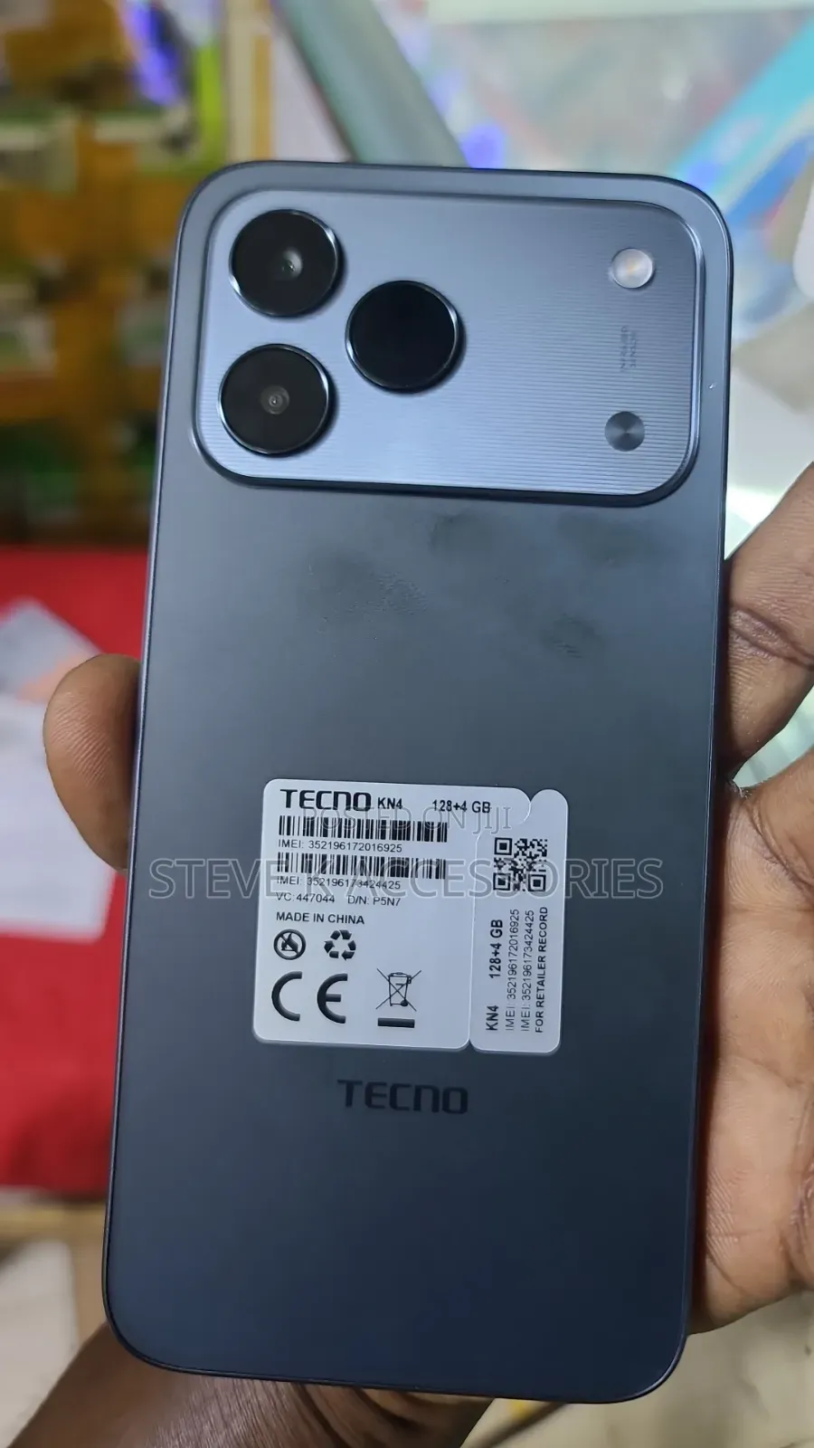 New Tecno Spark 50 128 GB Black