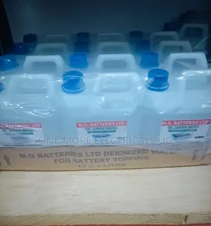 MG Battery Water 12ltrs for Tubular Batteries Any Size