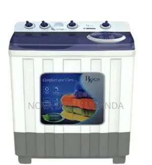 Roch 10Kg Twin Tub /Top Loader Washing Machine-White