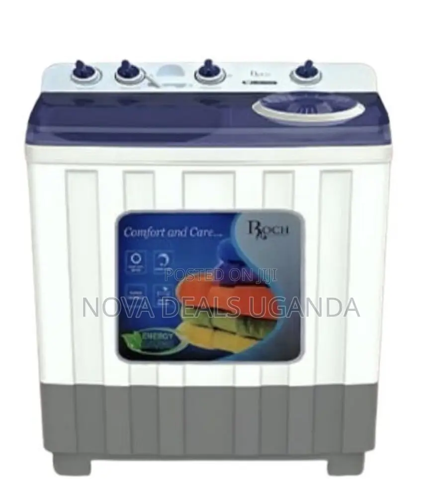 Roch 10Kg Twin Tub /Top Loader Washing Machine-White