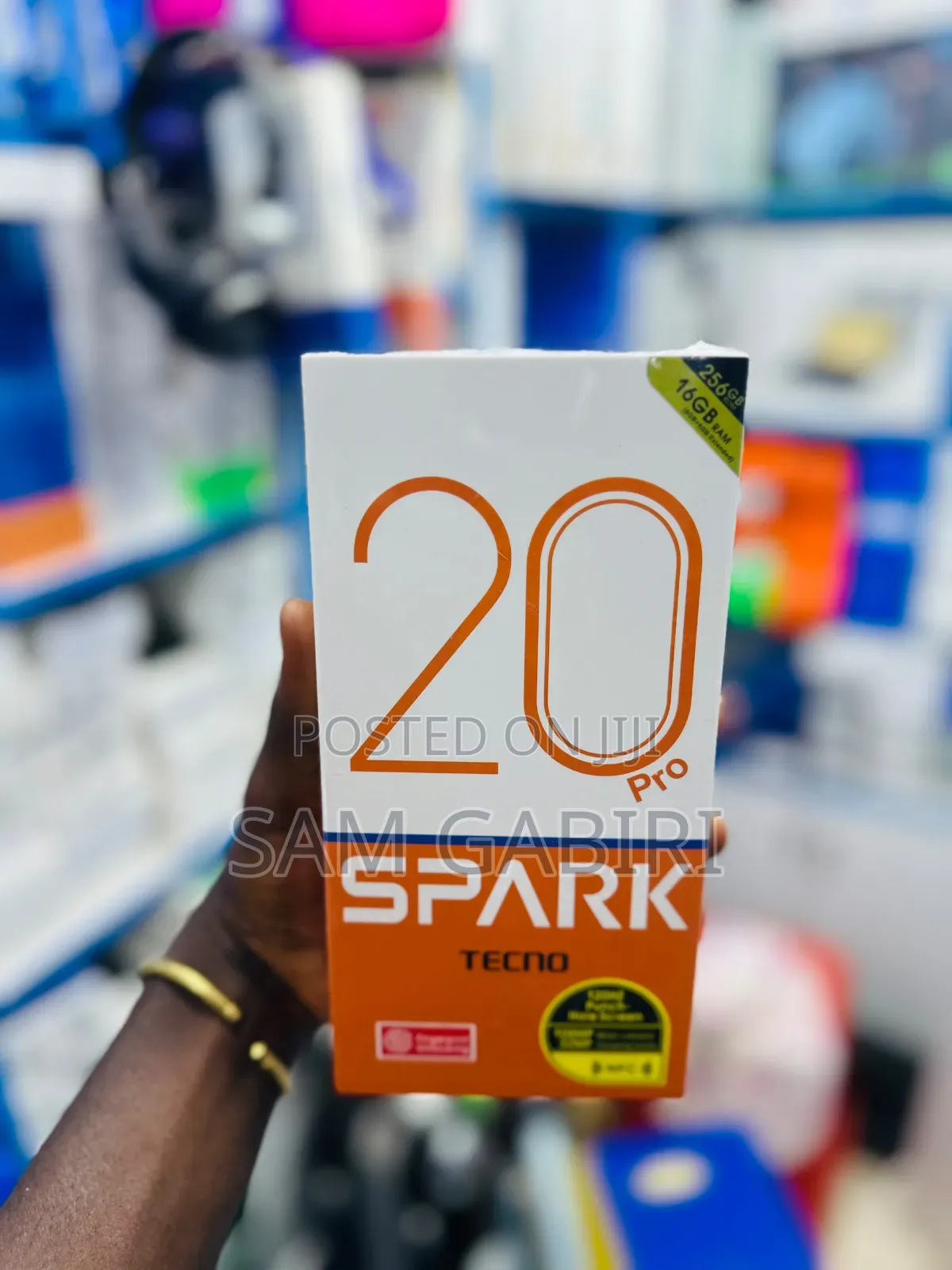 New Tecno Spark 20 Pro 256 GB Black