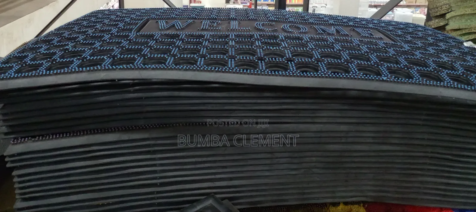 Hard Rubber Door Mat 75 by 45