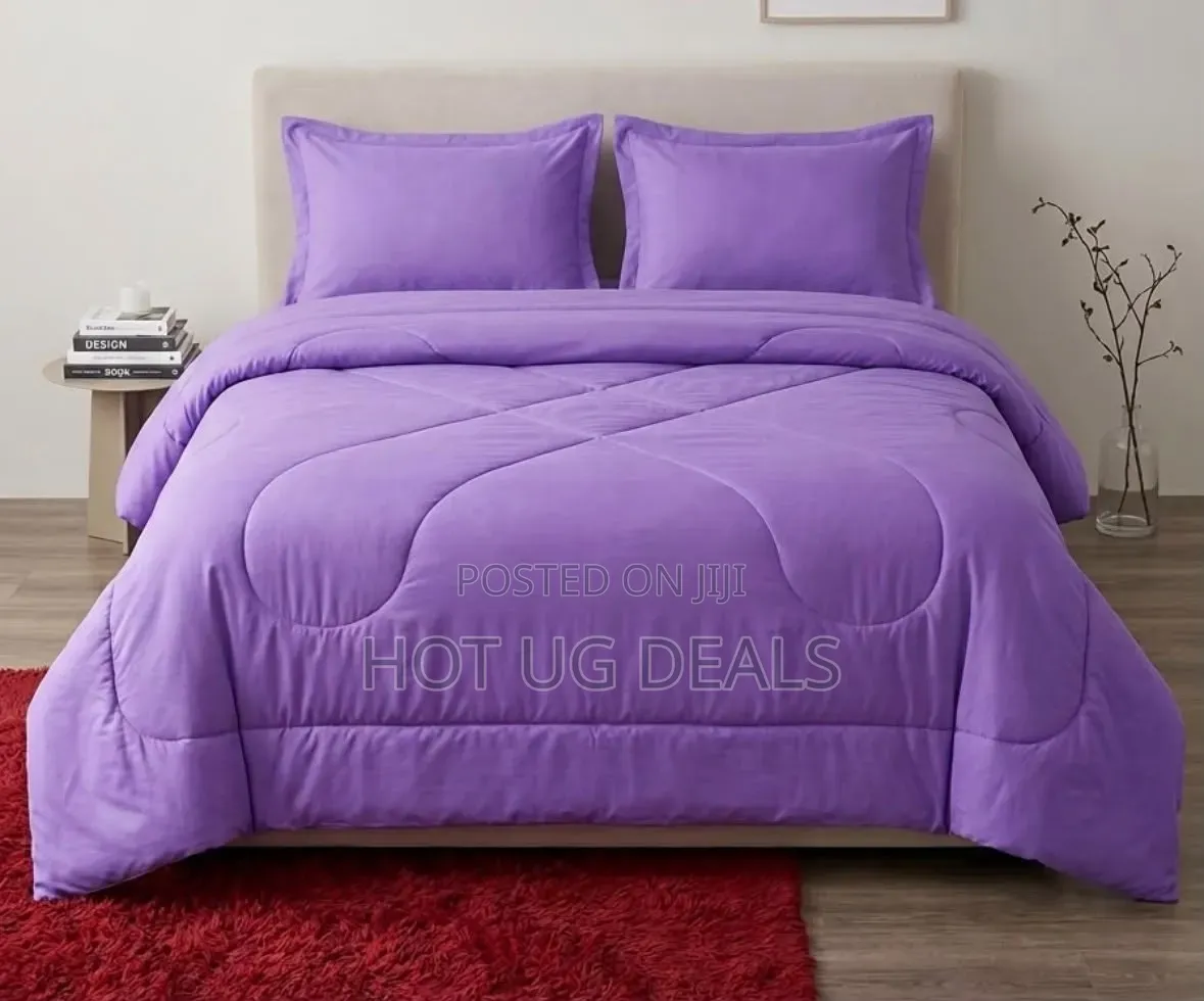 Grace Foam 5*6 Duvet Set, 1 Duvet 1 Bedsheet 2 Pillows Cases