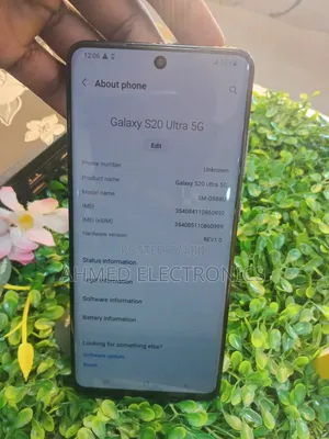 Samsung Galaxy S20 5G Uw 128 GB Black