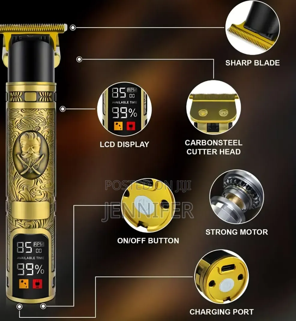 Digital Vintage T-9 Professional Hair Trimmer