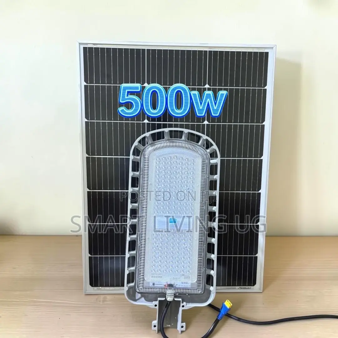 Blue Carbon 500W Solar Roadway Light – Automatic Night Lighting