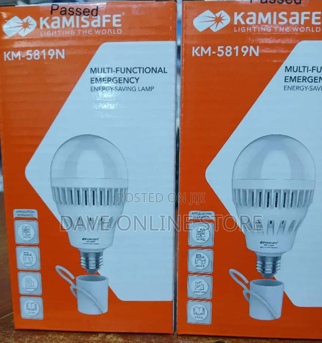 Kamisafe KM-5819N Multi-Functional Emergency LED Bulb