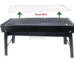 Portable Folding Stainless steelCharcoal Barbecue Grill