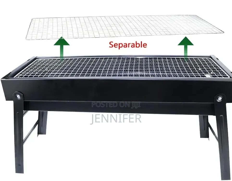 Portable Folding Stainless steelCharcoal Barbecue Grill