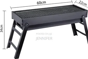 Portable Folding Stainless steelCharcoal Barbecue Grill