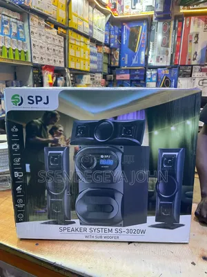 SPJ SS-3020W 3.1 Channel Multimedia Speaker System