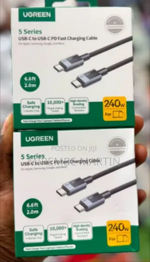 UGREEN 5 Series USB-C to USB-C PD Fast Charging Cable
