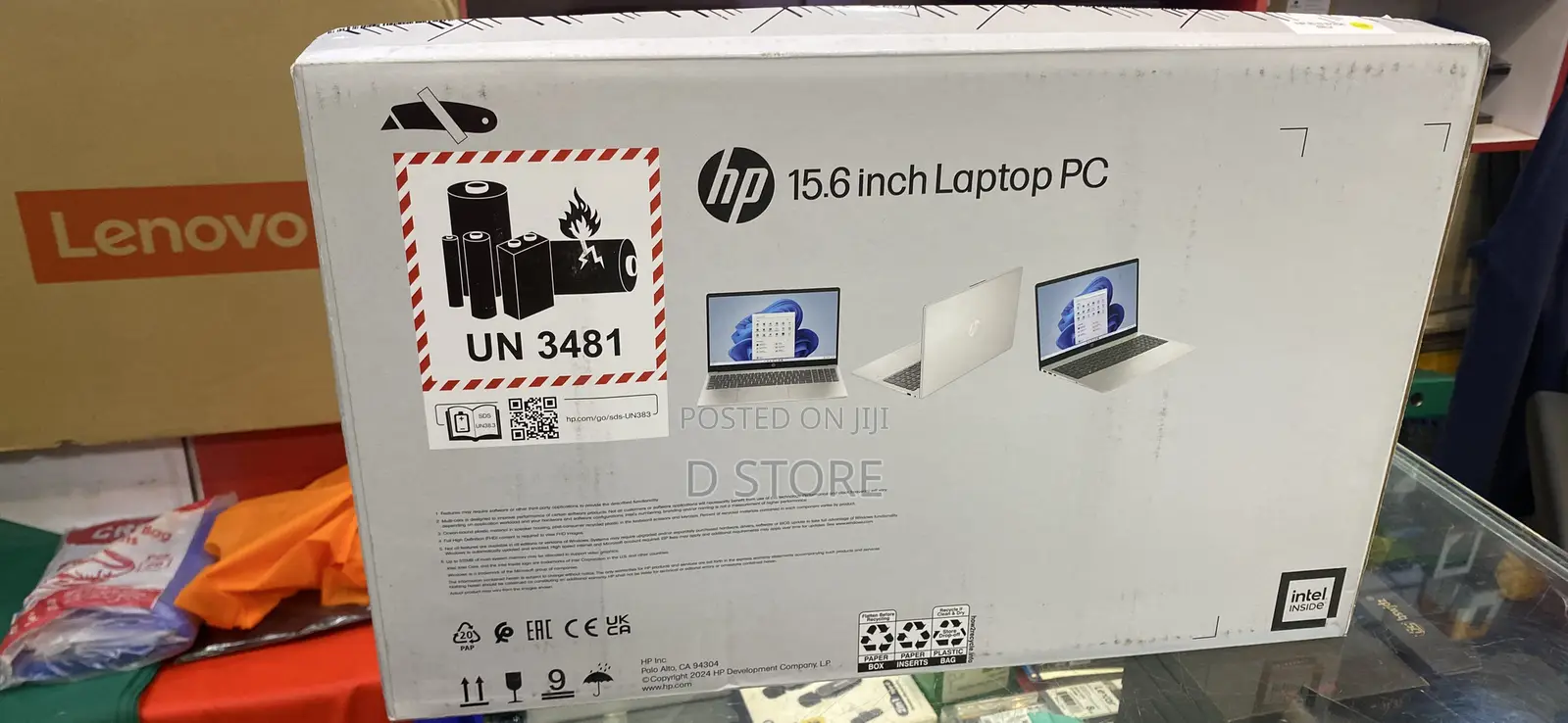 New Laptop HP 15 8GB Intel Core i3 SSD 256GB