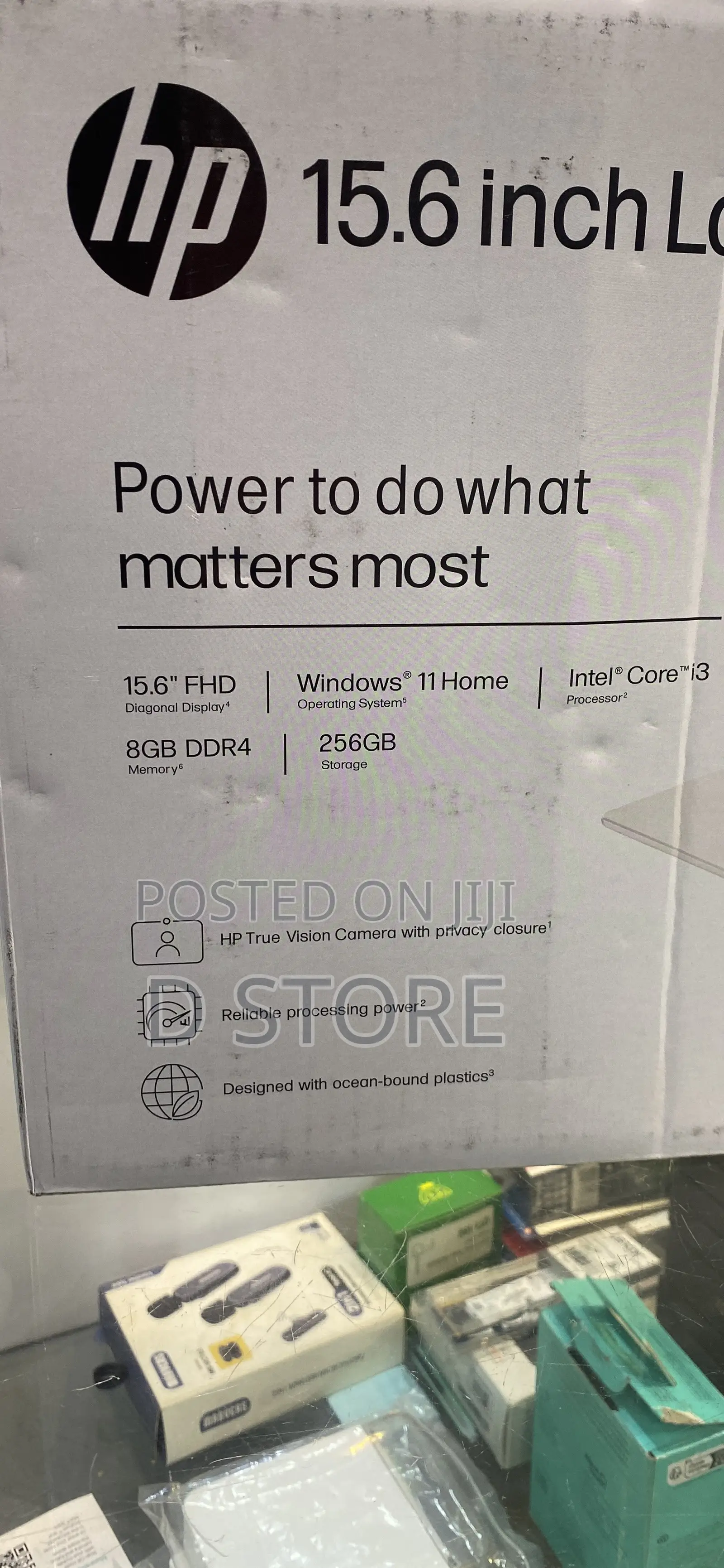 New Laptop HP 15 8GB Intel Core i3 SSD 256GB
