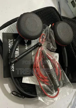 Poly Plantonics Head Set Black Wire 3200/3300