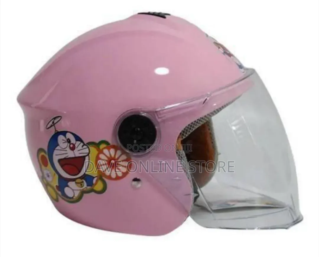 Kids' Retro Open-Face Motorcycle Helmet