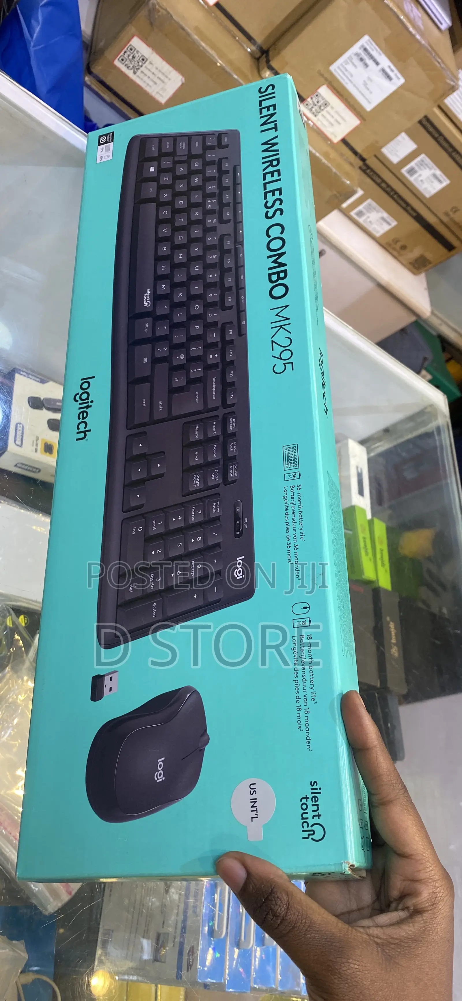 Logitech Silent Wireless Combo MK295 Keyboard and Mouse